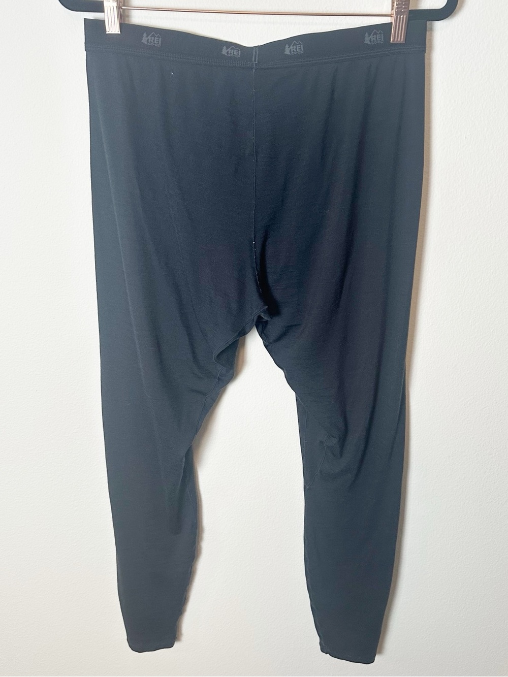 REI Women's 100% Merino Wool Base Layer Bottom Legging Black Extra Large - Picture 3 of 5